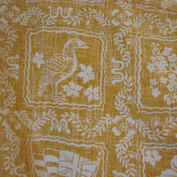 Vintage 90s Reyn Spooner Hawaiian Shirt Lahaina Soft Orange Floral Medium - Picture 12 of 12